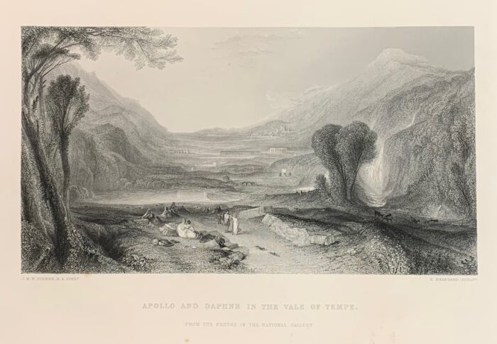 APOLLO E DAFNE - APOLLO AND DAPHNE IN THE VALE OF TEMPE