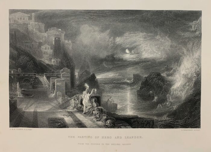 THE PARTING OF HERO AND LEANDER