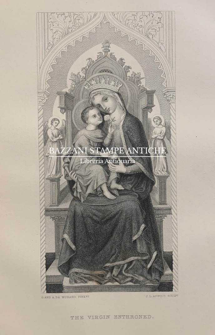 LA VERGINE IN TRONO - THE VIRGIN ENTHRONED