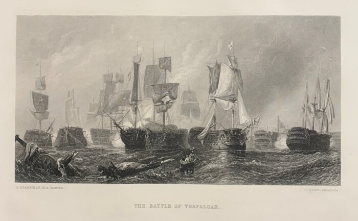LA BATTAGLIA DI TRAFALGAR - THE BATTLE OF TRAFALGAR
