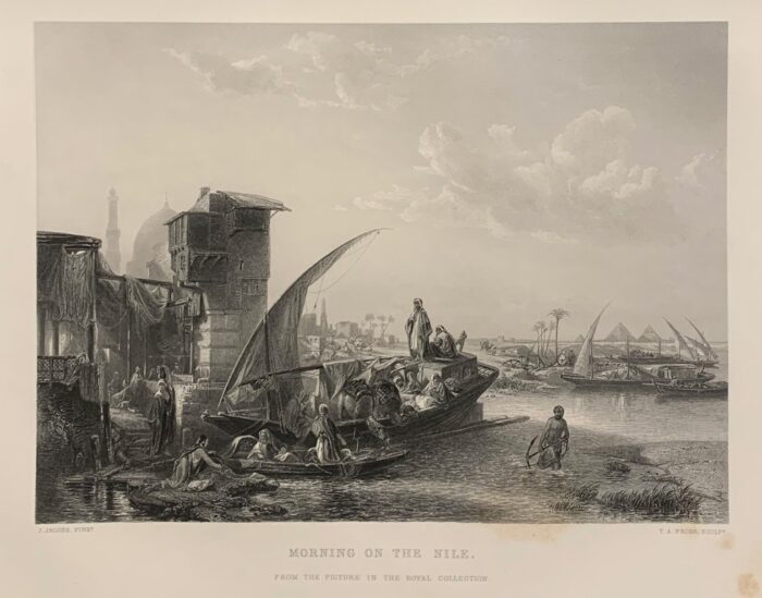 MATTINO SUL NILO - MORNING ON THE NILE