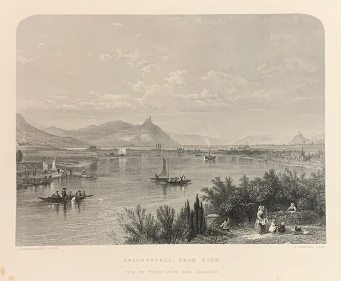 DRACHENFELS, FROM BONN