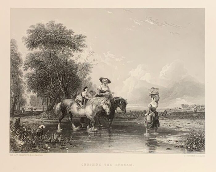PASSEGGIATA A CAVALLO - CROSSING THE STREAM