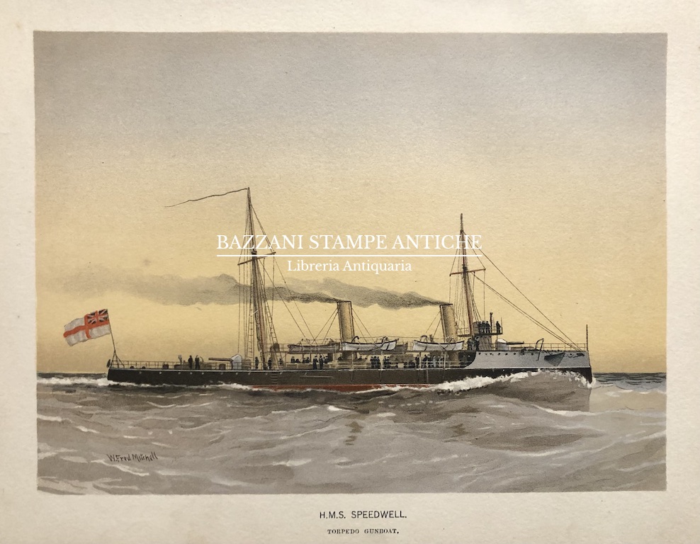 HMS SPEEDWELL TORPEDO GUNBOAT