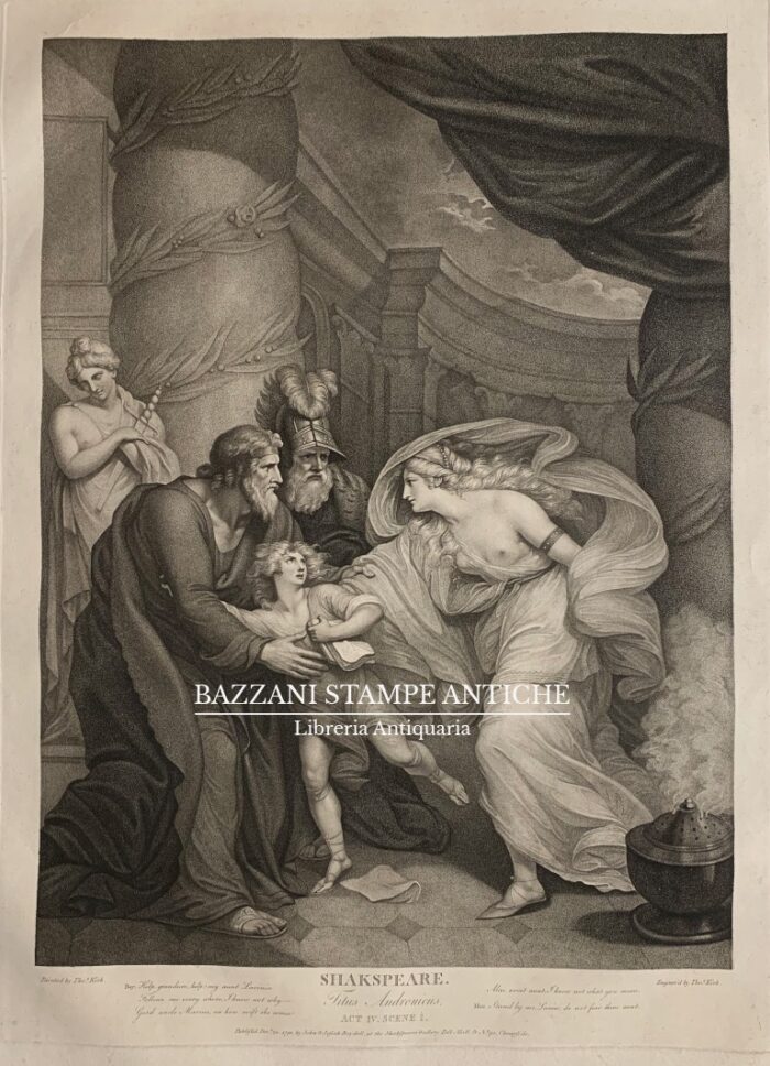 SHAKESPEARE - TITUS ANDRONICUS (Act IV scene I)