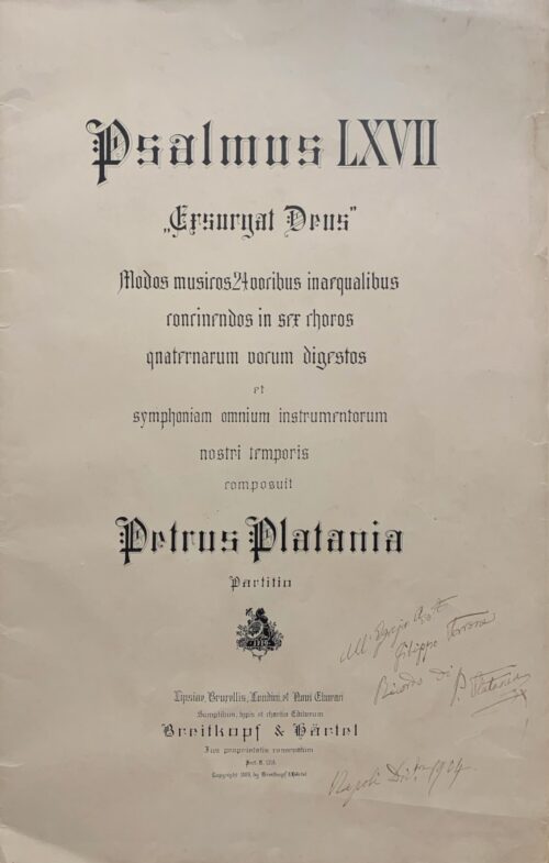 PLATANIA, PIETRO Libreria Bazzani