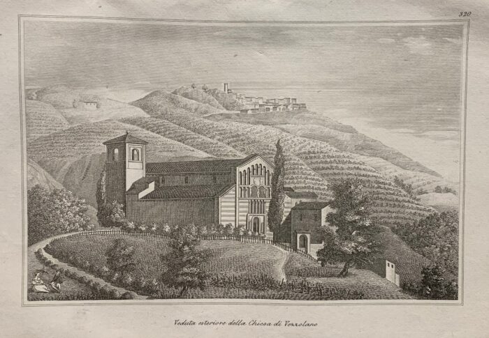 VEZZOLANO (ASTI) - VEDUTA ESTERIORE DELLA CHIESA
