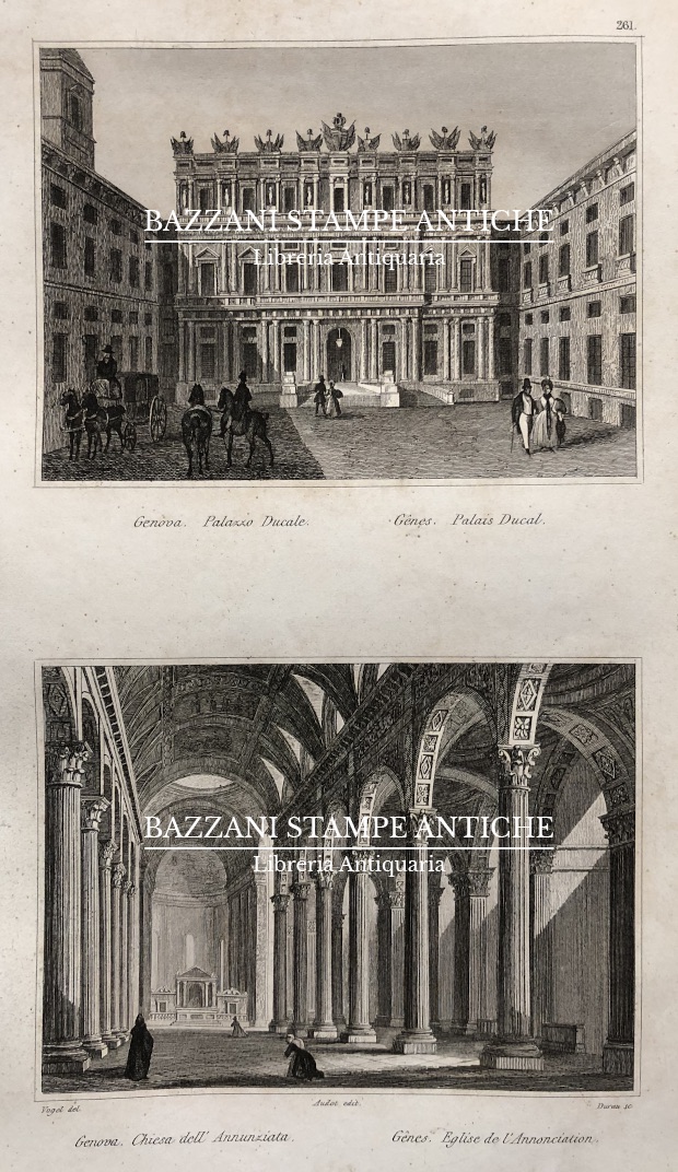 GENOVA - PALAZZO DUCALE - CHIESA DELL'ANNUNZIATA