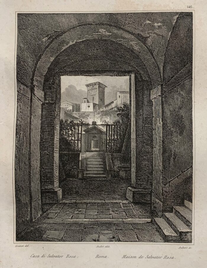 ROMA - CASA DI SALVATOR ROSA