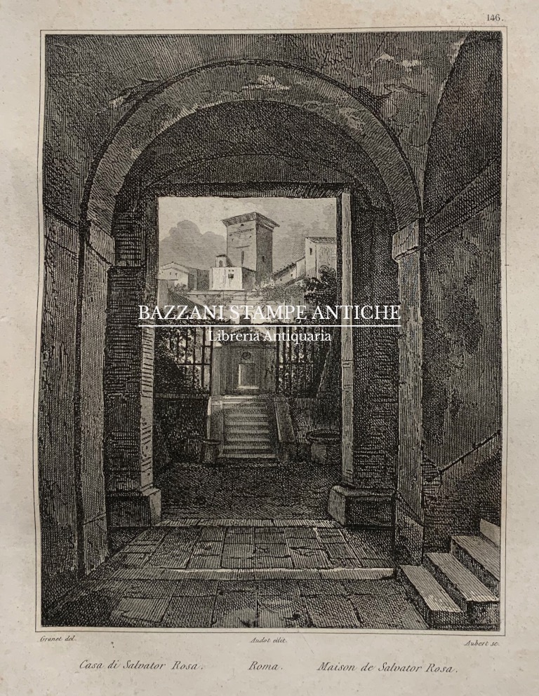 ROMA - CASA DI SALVATOR ROSA
