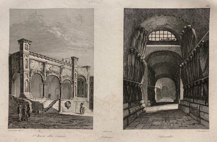 PALERMO - S.TA MARIA ALLA CATENA - CATACOMBE
