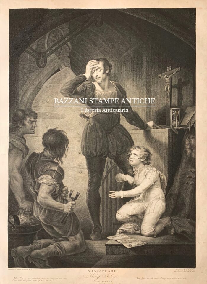 SHAKESPEARE - KING JOHN (Act IV scene I)