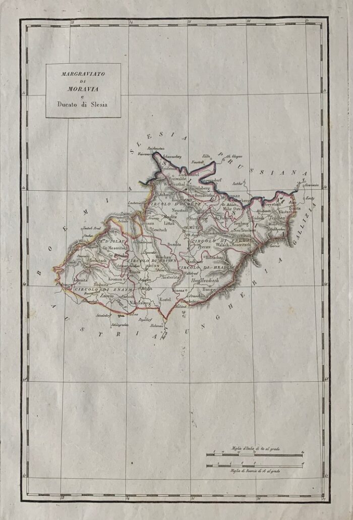 MARGRAVIATO DI MORAVIA E DUCATO DI SLESIA