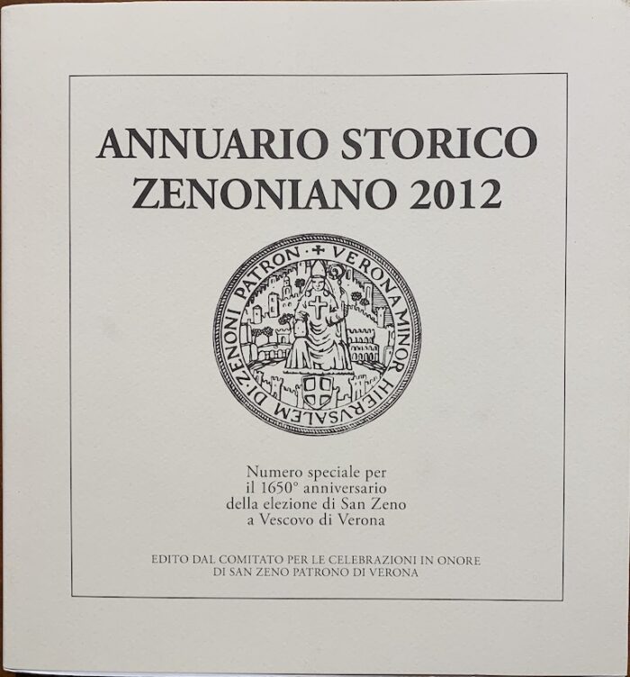 ANNUARIO STORICO ZENONIANO 2012