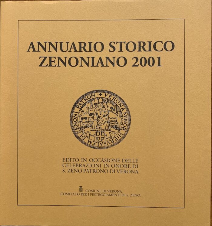 ANNUARIO STORICO ZENONIANO 2001