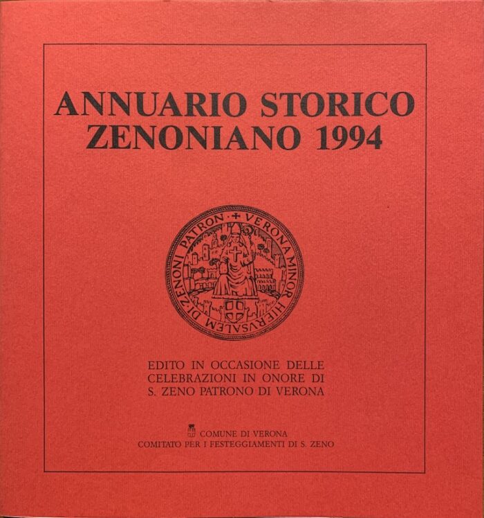 ANNUARIO STORICO ZENONIANO 1994