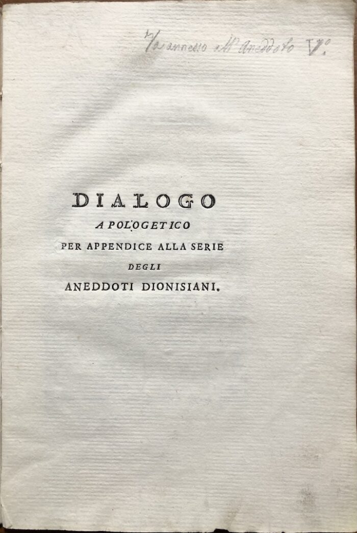 DIONISI, GIOVANNI JACOPO
