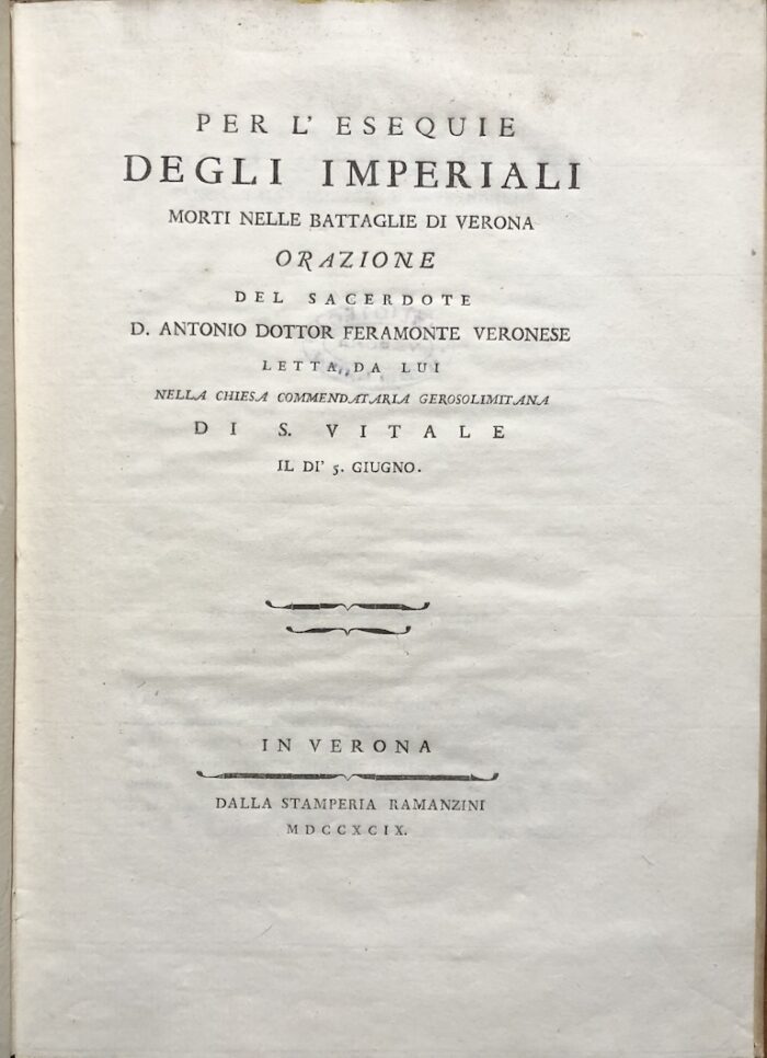 FERAMONTE, ANTONIO