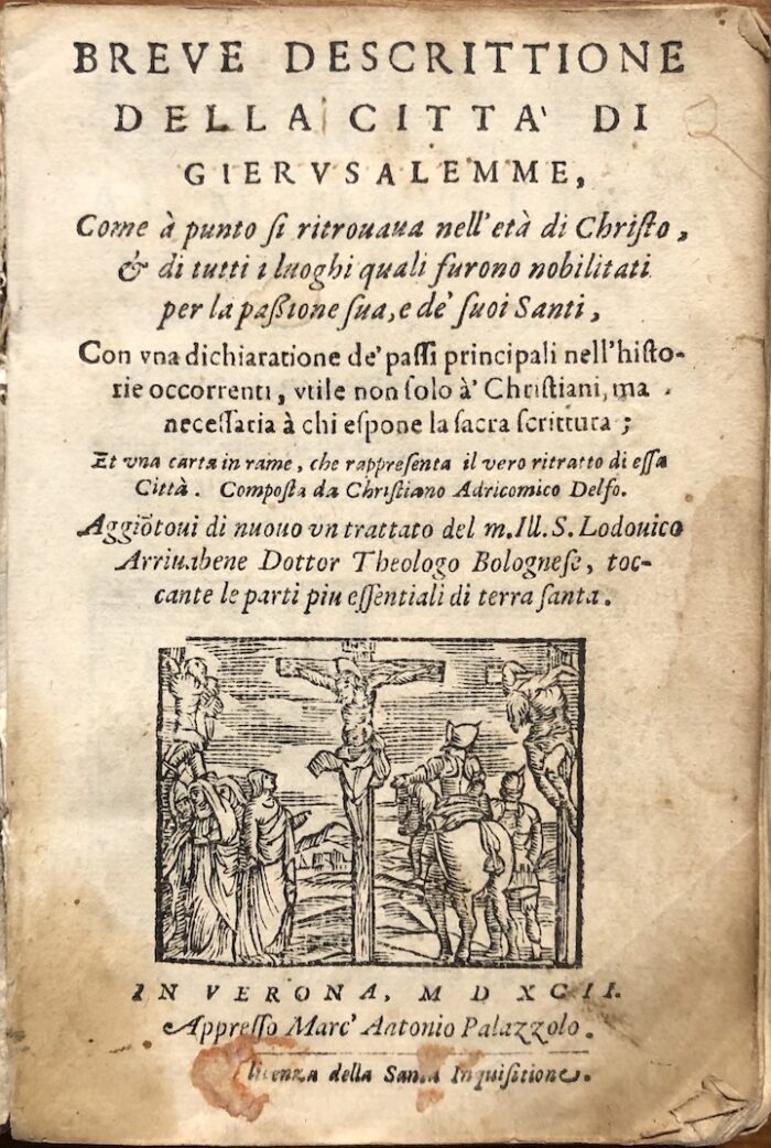 ADRICHEM, CHRISTIAN (VAN) – ARRIVABENE LODOVICO