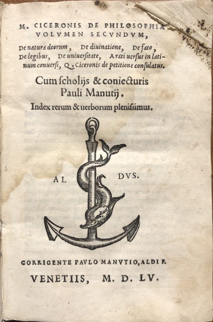 CICERONE, MARCO TULLIO