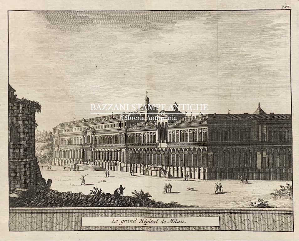 MILANO - IL GRANDE OSPEDALE (CA' GRANDA)