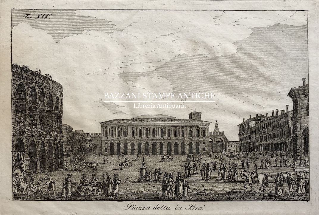 VERONA - PIAZZA DETTA LA BRA