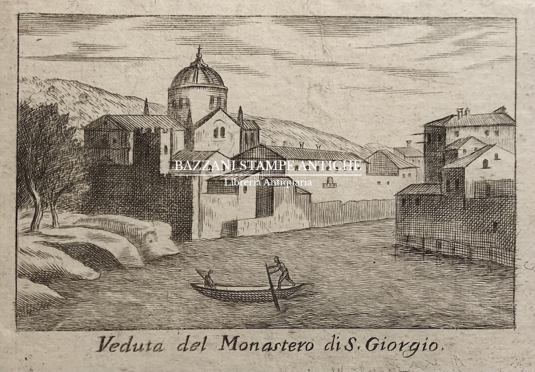 VERONA - VEDUTA DEL MONASTERO DI S. GIORGIO