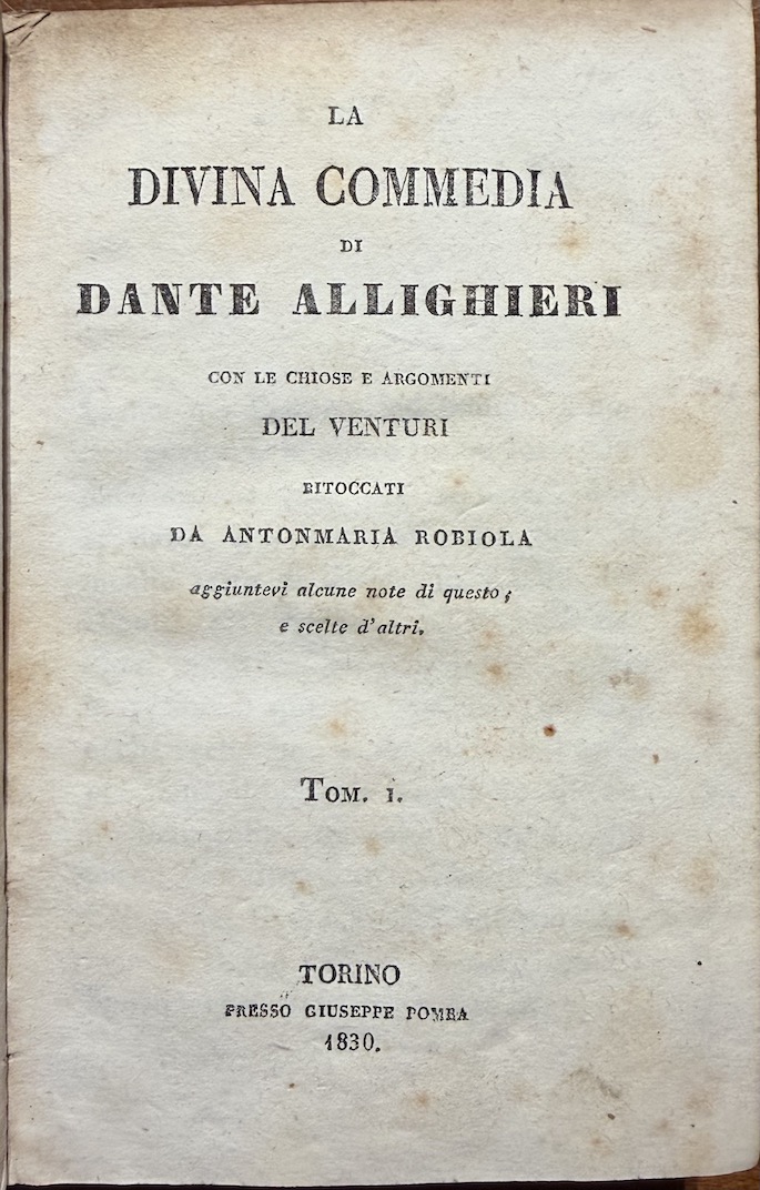ALIGHIERI, DANTE