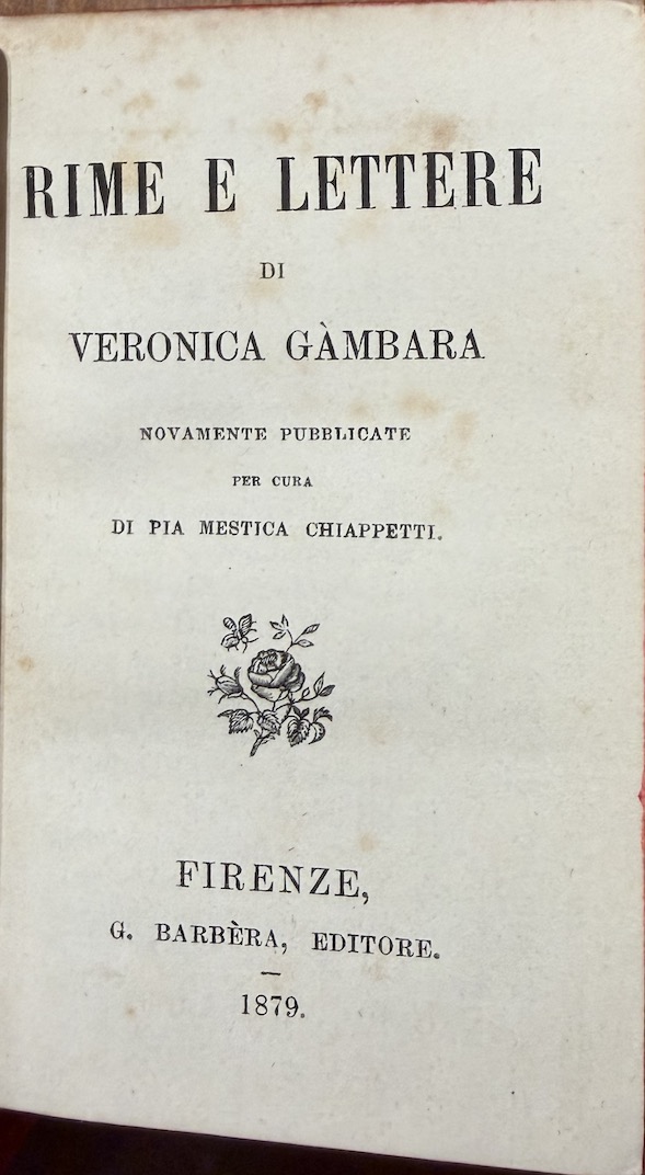 GAMBARA, VERONICA