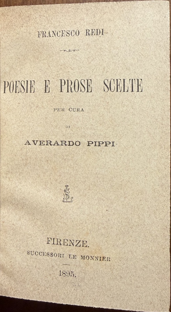 REDI, FRANCESCO