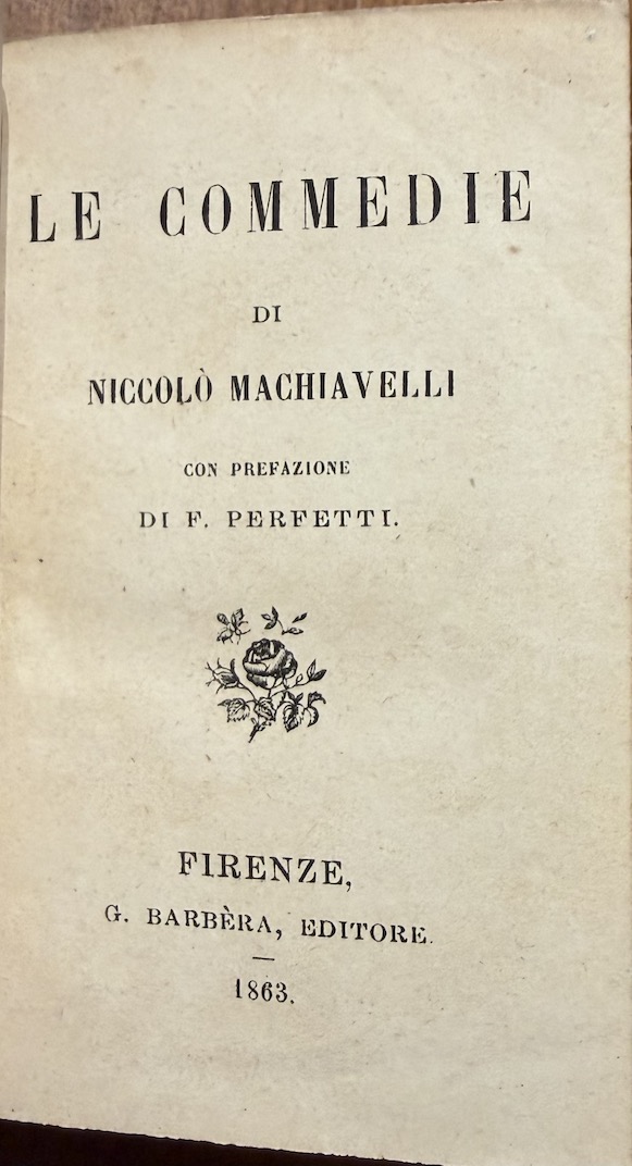 MACHIAVELLI, NICCOLÒ
