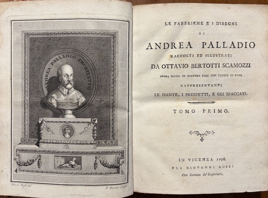 BERTOTTI SCAMOZZI, OTTAVIO – PALLADIO, ANDREA
